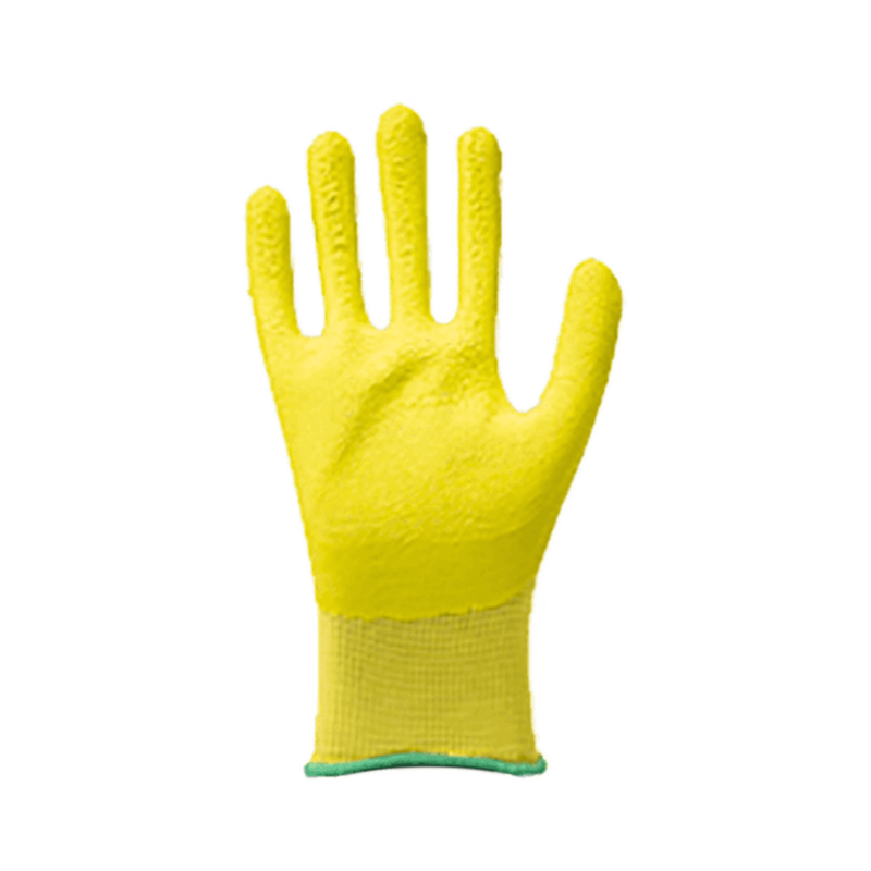 Poliéster 13G con revestimiento de látex de espuma. Poliéster 13G con revestimiento de látex de espuma.