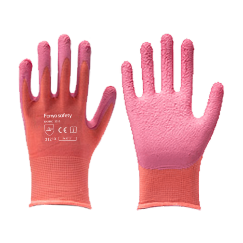 Poliéster 13G con revestimiento de látex de espuma.
