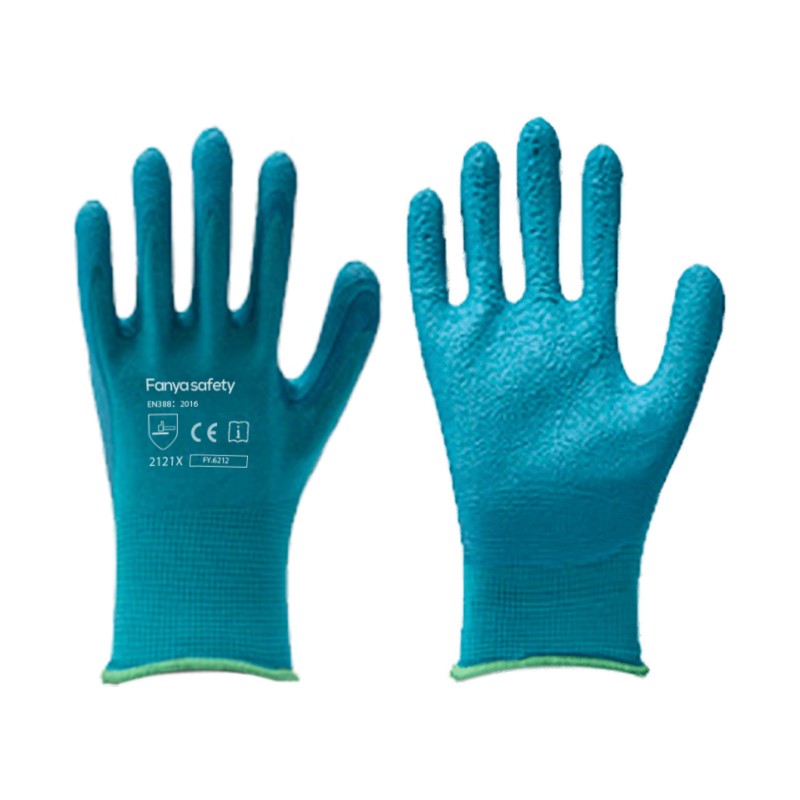 Poliéster 13G con revestimiento de látex de espuma.