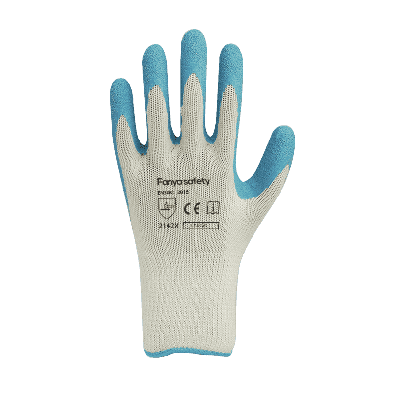 Poliéster 10G con revestimiento de látex.